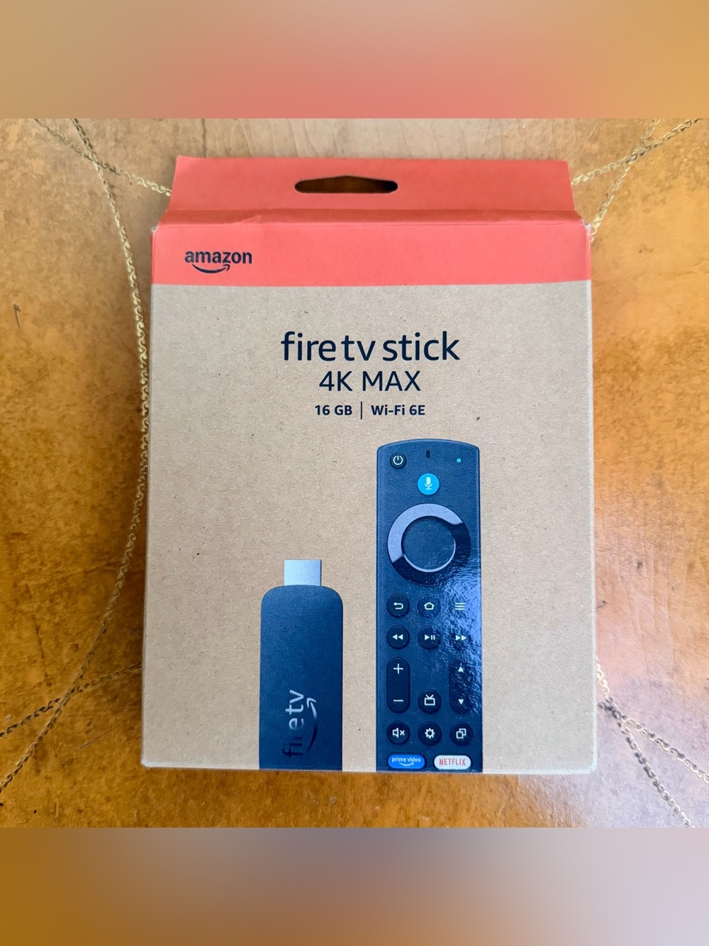Amazon Fire TV Stick 4K Max Streaming Device, Wi-Fi 6E, 16 GB